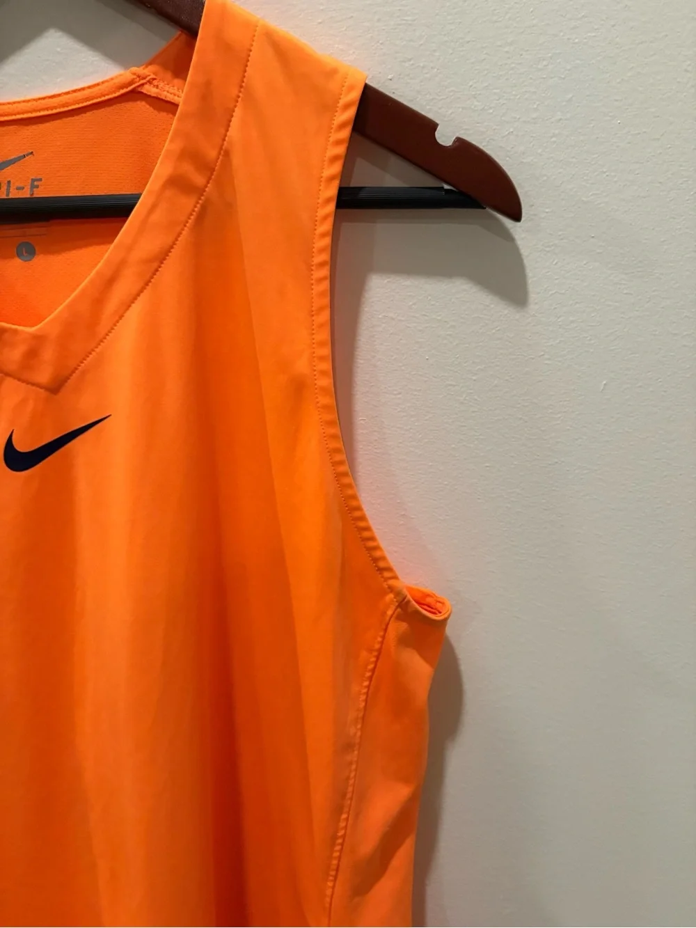 Men’s Nike Dri-FIT Orange Athletic Tank Top